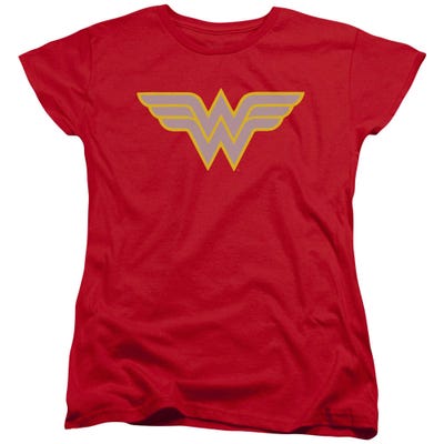 Wonder Woman Logo Womens T-Shirt
