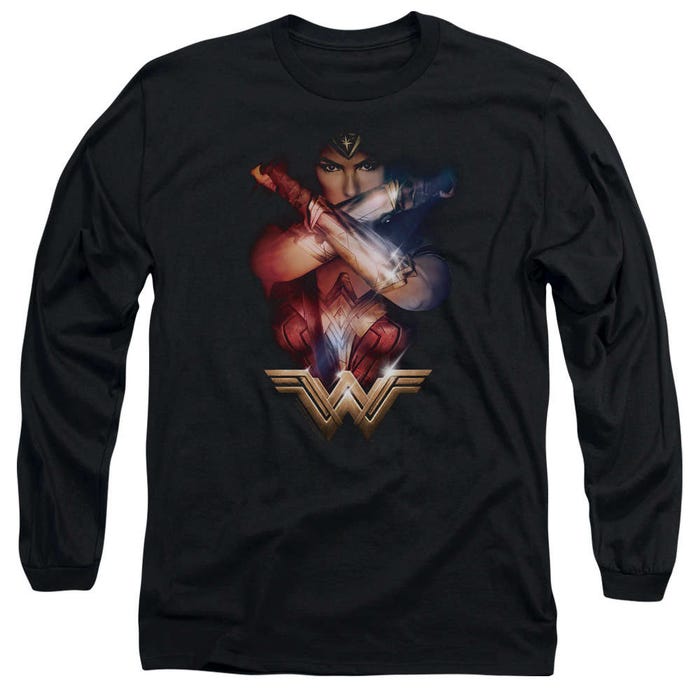 Wonder Woman Movie - Arms Crossed Long Sleeve Shirt