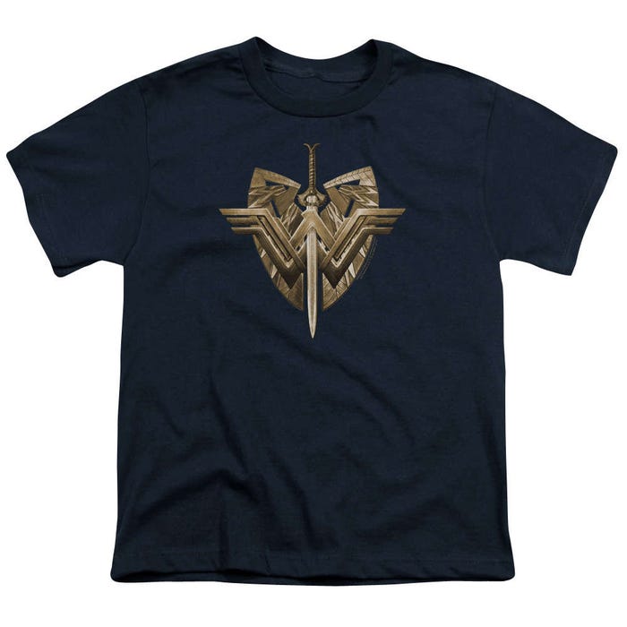 Wonder Woman Movie - Sword Emblem Kids T-Shirt