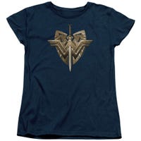Wonder Woman Movie - Sword Emblem Womens T-Shirt