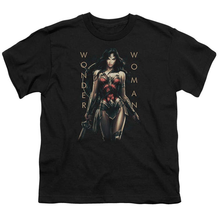 Wonder Woman Movie Armed And Dangerous Kids T-Shirt