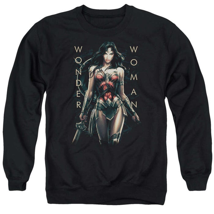 Wonder Woman Movie Armed And Dangerous Sweatshirt