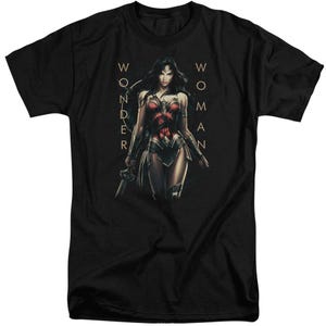 Wonder Woman Movie Armed And Dangerous Tall T-Shirt