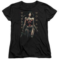 Wonder Woman Movie Armed And Dangerous Womens T-Shirt