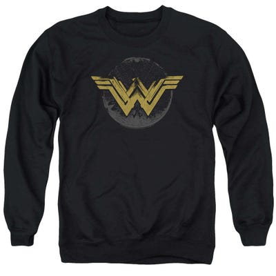 Wonder Woman Movie Distressed Logo Sweatshirt