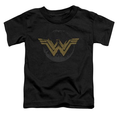 Wonder Woman Movie Distressed Logo Toddler T-Shirt
