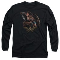 Wonder Woman Movie Fight Long Sleeve Shirt