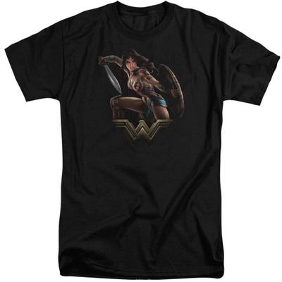 Wonder Woman Movie Fight Tall T-Shirt