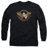 Wonder Woman Movie Lasso Logo Long Sleeve Shirt