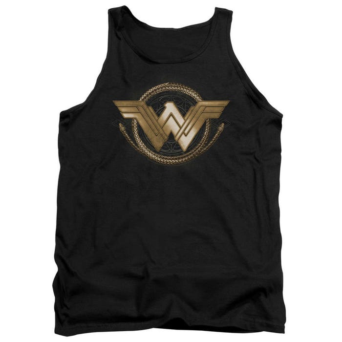 Wonder Woman Movie Lasso Logo Tank Top