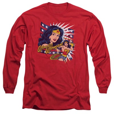 Wonder Woman Pop Art Wonder Long Sleeve Shirt