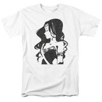 Wonder Woman Profile Justice League Movie T-Shirt