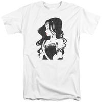 Wonder Woman Profile Justice League Movie Tall T-Shirt