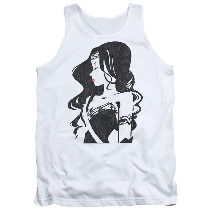 Wonder Woman Profile Justice League Movie Tank Top