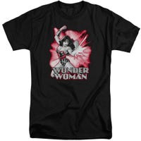Wonder Woman Red And Gray Tall T-Shirt