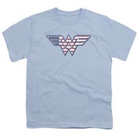 Wonder Woman Red White And Blue Kids T-Shirt