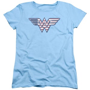 Wonder Woman Red White And Blue Women's T-Shirt