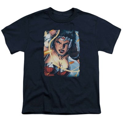 Wonder Woman Scowl Kids T-Shirt