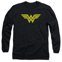Wonder Woman Simple Logo Long Sleeve Shirt