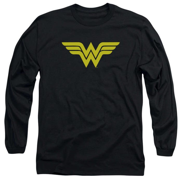 Wonder Woman Simple Logo Long Sleeve Shirt