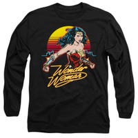Wonder Woman Skyline Long Sleeve Shirt