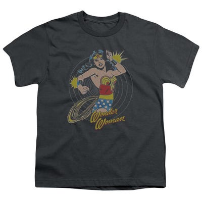 Wonder Woman Spinning Kids T-Shirt