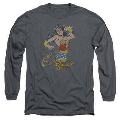 Wonder Woman Spinning Long Sleeve Shirt