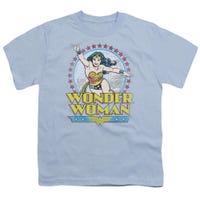 Wonder Woman Star Of Paradise Island Kids T-Shirt