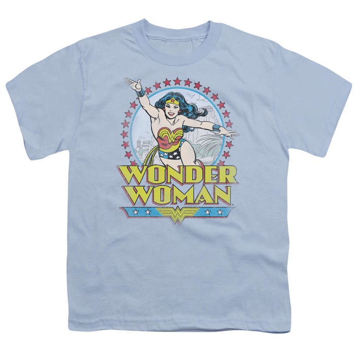 Wonder Woman Star Of Paradise Island Kids T-Shirt