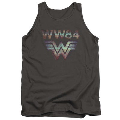 Wonder Woman Static TV Lines Tank Top