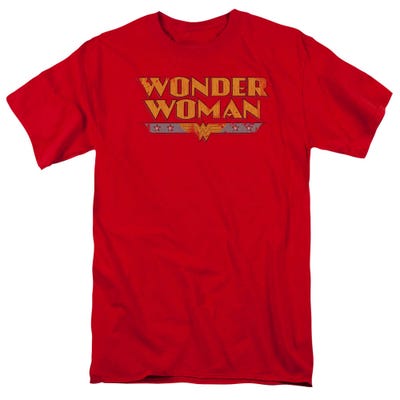 Wonder Woman Vintage Logo T-Shirt