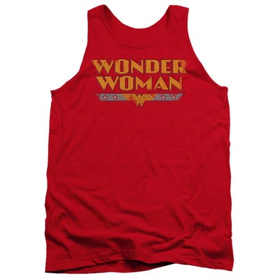 Wonder Woman Vintage Logo Tank Top