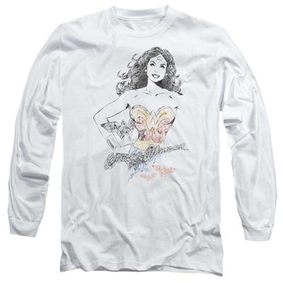 Wonder Woman Wonder Squiggles Long Sleeve Shirt