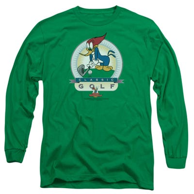 Woody Woodpecker Classic Golf Long Sleeve Shirt