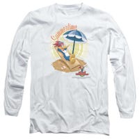 Woody Woodpecker Summertime Beach time Long Sleeve Shirt