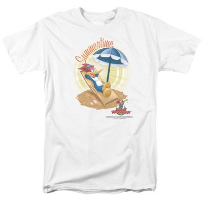 Woody Woodpecker Summertime Beach time T-Shirt