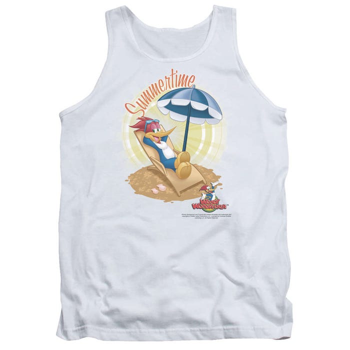 Woody Woodpecker Summertime Beach time Tank Top