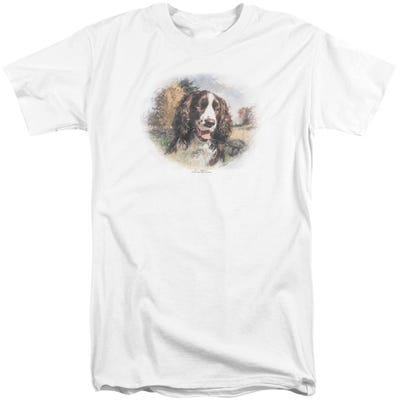 SPRINGER SPANIEL HEAD Tall T-Shirt