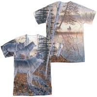 SILENT TRAVELERS WOLVES Front & Back Sublimation T-Shirt