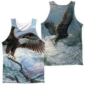 AMERICAN EAGLE Front & Back Sublimation Tank Top