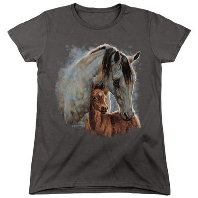 PAINTED HORSES Womens T-Shirt