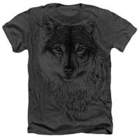 Wolf Loner Heather Premium T-Shirt