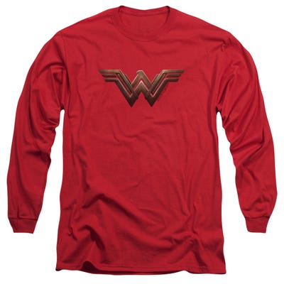 Wonder Woman Movie Logo Long Sleeve Shirt