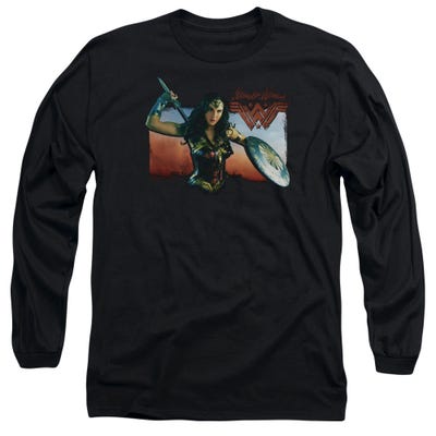 Wonder Woman Movie Warrior Woman Long Sleeve Shirt