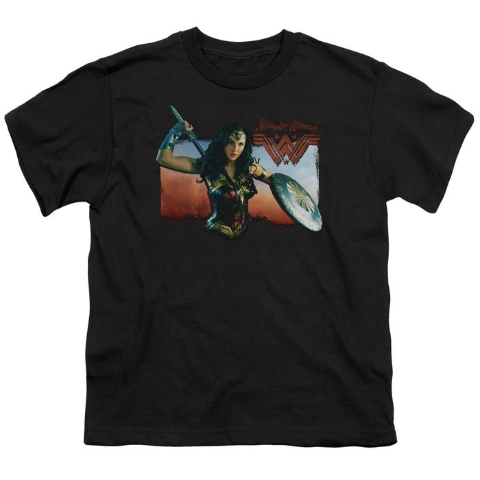 Wonder Woman Movie Warrior Woman Kids T-Shirt