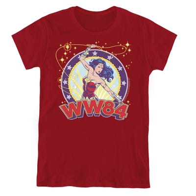 Wonder Woman Lasso Star Vintage 1984 WW84 Womens T-Shirt
