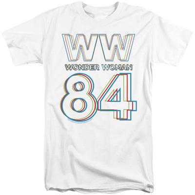 Wonder Woman 3D Hype Logo 84 Tall T-Shirt