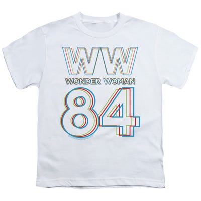 Wonder Woman 3D Hype Logo 84 Kids T-Shirt