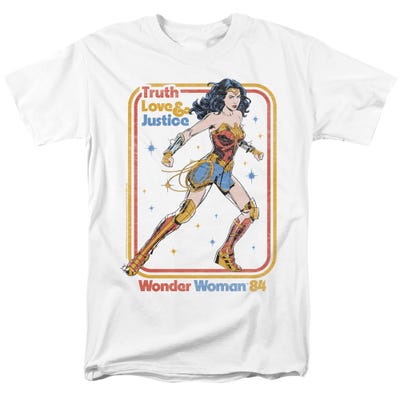 Retro Justice 84 Wonder Woman T-Shirt