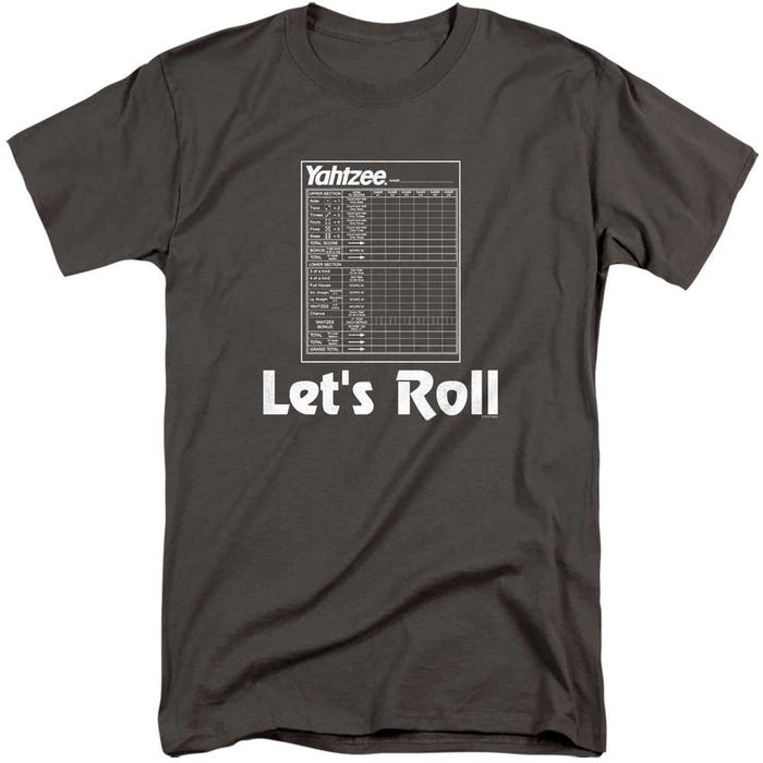 Yahtzee Lets Roll Tall T-Shirt